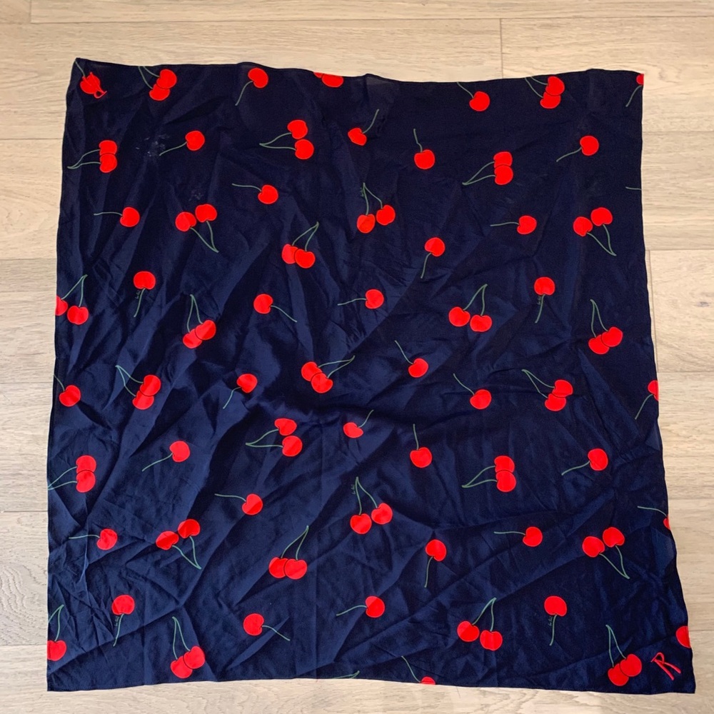 Realisation Cherry Handkerchief Bandana Scarf